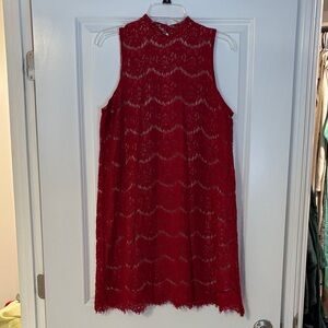 Love, Fire Lace Dress